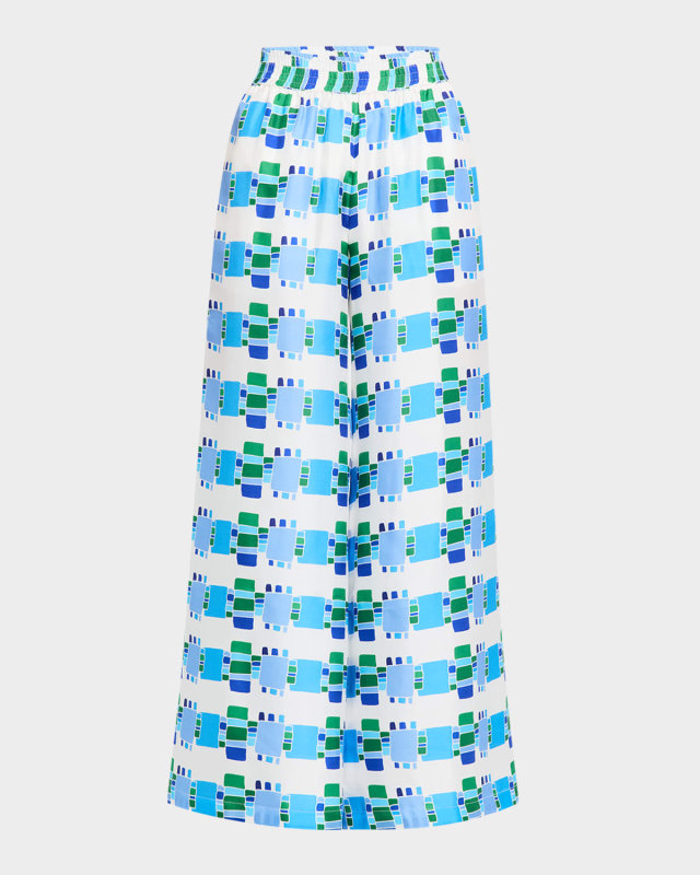 Kakanias Printed Fyori Silk Pants